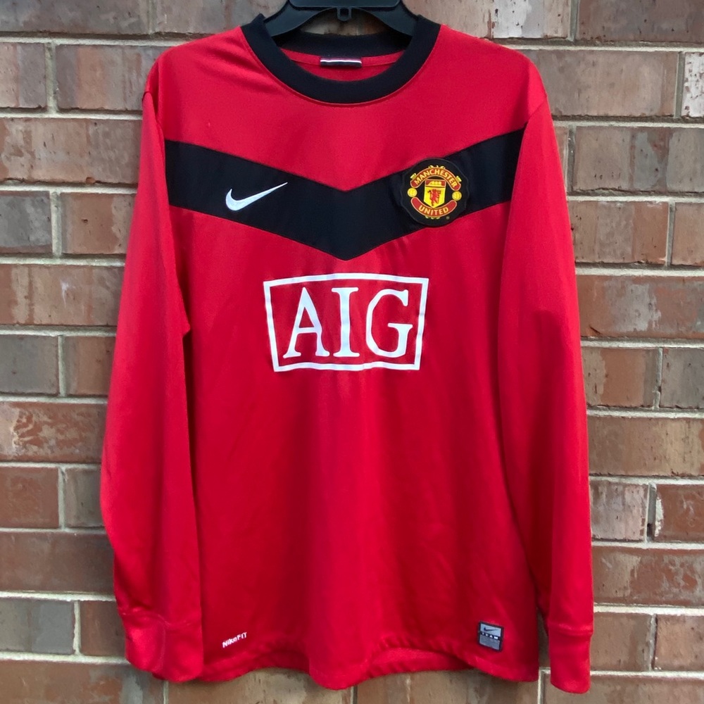 Manchester United Jersey Nike Long Sleeve